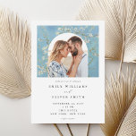 Vincent Van Gogh Almond Blossom Foto Wedding Einladung<br><div class="desc">Moderne Hochzeitseinladung mit Vincent Van Gogh Almond Blossom Malerei und Ihrem Foto.</div>
