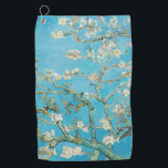 Vincent van Gogh - Almond Blossom Golfhandtuch<br><div class="desc">Almond Blossom / Zweig with Almond Blossom - Vincent van Gogh,  Oil on Canvas,  1890</div>