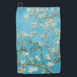 Vincent van Gogh - Almond Blossom Golfhandtuch<br><div class="desc">Almond Blossom / Zweig with Almond Blossom - Vincent van Gogh,  Oil on Canvas,  1890</div>