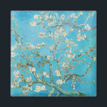 Vincent van Gogh - Almond Blossom Magnet<br><div class="desc">Almond Blossom / Zweig with Almond Blossom - Vincent van Gogh,  Oil on Canvas,  1890</div>