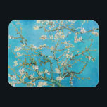 Vincent van Gogh - Almond Blossom Magnet<br><div class="desc">Almond Blossom / Zweig with Almond Blossom - Vincent van Gogh,  Oil on Canvas,  1890</div>