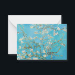 Vincent van Gogh - Almond Blossom Mitteilungskarte<br><div class="desc">Almond Blossom / Zweig with Almond Blossom - Vincent van Gogh,  Oil on Canvas,  1890</div>