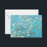 Vincent van Gogh - Almond Blossom Mitteilungskarte<br><div class="desc">Almond Blossom / Zweig with Almond Blossom - Vincent van Gogh,  Oil on Canvas,  1890</div>