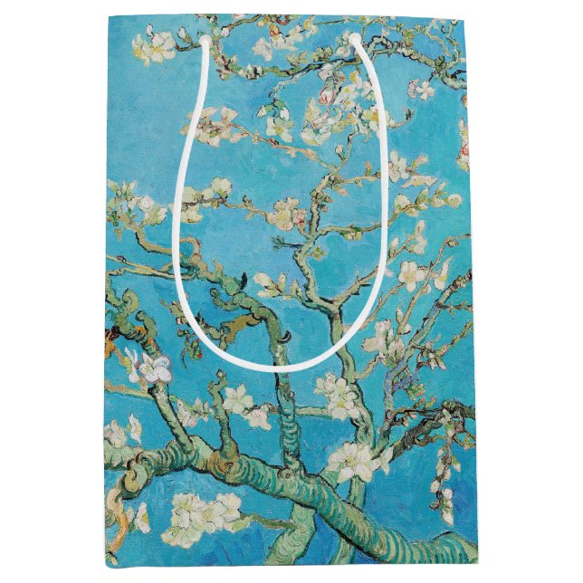 Vincent van Gogh - Almond Blossom Mittlere Geschenktüte (Vorderseite)