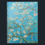Vincent van Gogh - Almond Blossom Notizblock<br><div class="desc">Almond Blossom / Zweig with Almond Blossom - Vincent van Gogh,  Oil on Canvas,  1890</div>