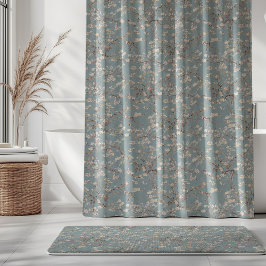 Vincent Van Gogh Almond Blossom on Slate Blue Duschvorhang