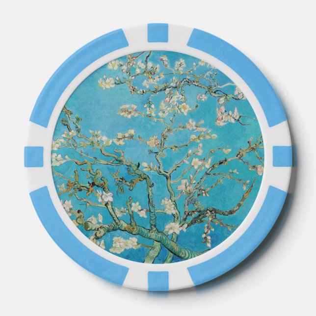 Vincent van Gogh - Almond Blossom Pokerchips (Vorderseite)