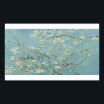 Vincent van Gogh - Almond Blossom Rechteckiger Aufkleber<br><div class="desc">Almond Blossom von Vincent van Gogh, 1890. Vincent van Gogh war ein niederländischer postimpressionistischer Maler, der zu den bekanntesten und einflussreichsten Persönlichkeiten in der Geschichte der Western-Kunst gehört. In etwas mehr als einem Jahrzehnt hat er ungefähr 2100 Kunstwerke erschaffen, darunter etwa 860 Ölgemälde, die meisten davon in den letzten zwei...</div>