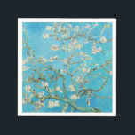 Vincent van Gogh - Almond Blossom Serviette<br><div class="desc">Almond Blossom / Zweig with Almond Blossom - Vincent van Gogh,  Oil on Canvas,  1890</div>