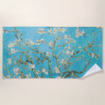Vincent van Gogh - Almond Blossom Strandtuch<br><div class="desc">Almond Blossom / Zweig with Almond Blossom - Vincent van Gogh,  Oil on Canvas,  1890</div>