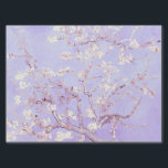 Vincent Van Gogh Almond Blossoms: Lavender Seidenpapier<br><div class="desc">Künstler: Vincent Van Gogh Titel: Almond-Blüten geändert durch 2sweet4wordsDesigns / PureVintageLove Packpapier,  Geschenkpapier,  Geschenkpapier,  Gewebepapier,  elegant,  Impressionismus,  Vincent Van Gogh,  Van Gogh,  Almond Blüten,  Blume,  Blumen, </div>