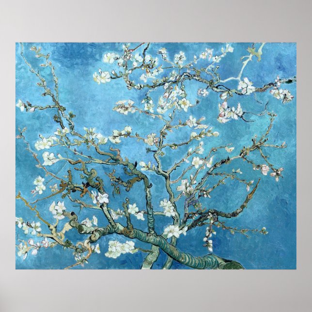 VINCENT VAN GOGH - ALMOND BLOSSOMS POSTER (Vorne)