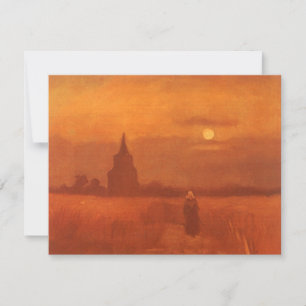 Vincent van Gogh - Alter Turm auf den Feldern