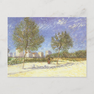 Vincent van Gogh - Am Rande von Paris Postkarte