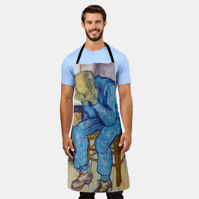 Vincent van Gogh - Am Tor der Ewigkeit Schürze (Getragen)