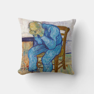 Vincent van Gogh - An der Pforte der Ewigkeit Kissen