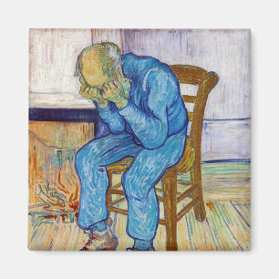 Vincent van Gogh - An der Pforte der Ewigkeit Magnet