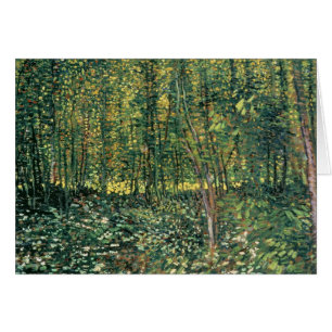 Vincent van Gogh Arbres et sous-bois, 1887