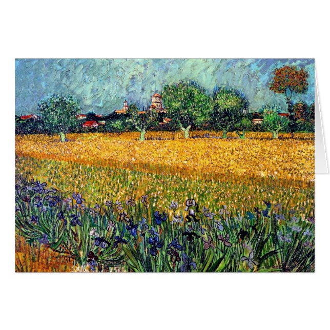 Vincent Van Gogh - Arles mit Irisch (Vorderseite (Horizontal))