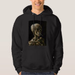 Vincent van Gogh Art Hoodie<br><div class="desc">Vincent van Gogh (Niederländisch, 1853 - 1890) Schädel eines Skeletts mit brennender Zigarette, 1885-86, Öl auf Leinwand Ungerahmt: 32 cm × 24, 5 cm (13 in × 9, 6 in) Früharbeit von Vincent van Gogh. Dieses kleine Gemälde ist Teil der ständigen Sammlung des Van Gogh Museums in Amsterdam. Es wurde...</div>