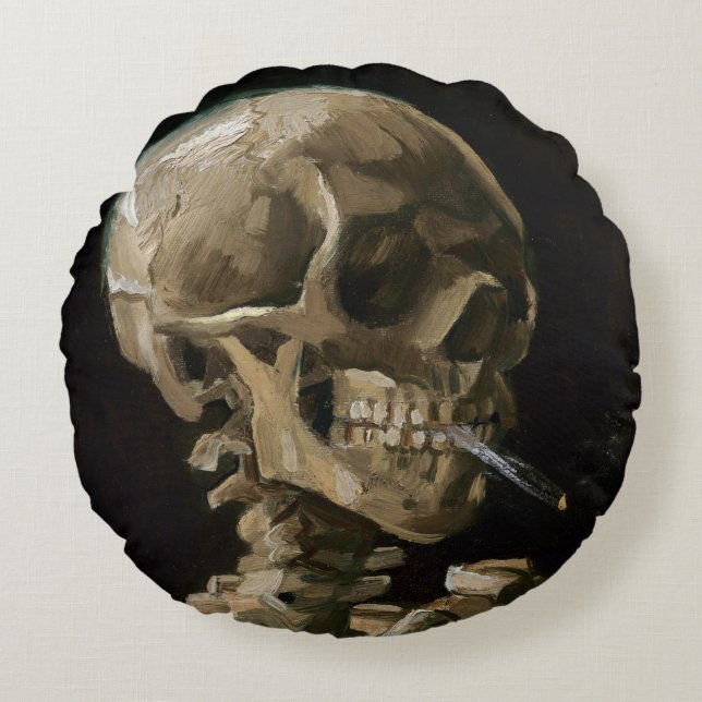 Vincent van Gogh Art Rundes Kissen (Vorderseite)