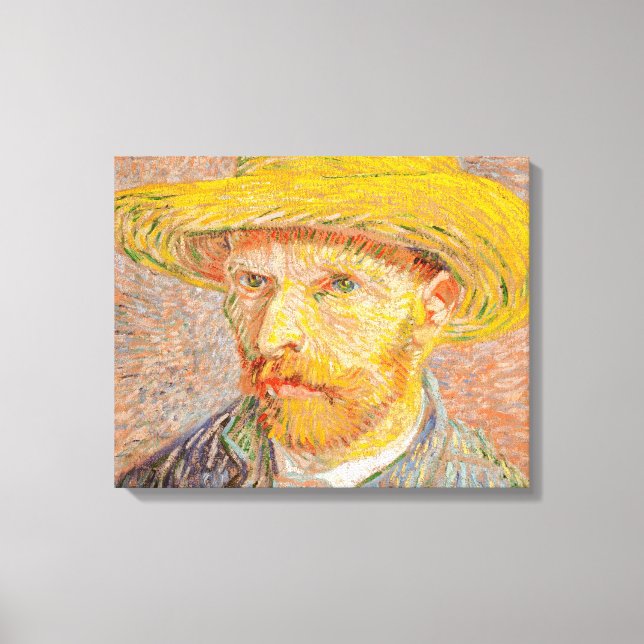 Vincent Van Gogh Auto-portrait peinture impression (Recto)