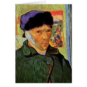 Vincent van Gogh Autoportrait avec oreille déchaîn