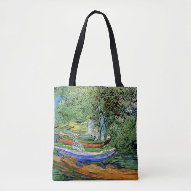 Vincent van Gogh - Bank of the Oise bei Auvers Tasche (Vorderseite)
