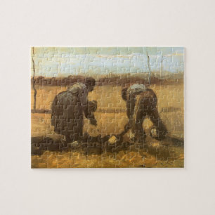 Vincent van Gogh - Bauern pflanzen Kartoffeln