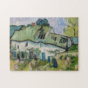 Vincent van Gogh - Bauernhaus mit zwei Figuren