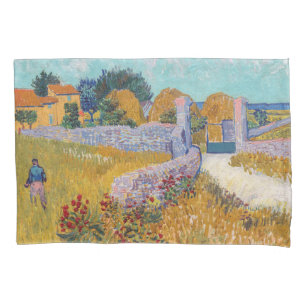 Vincent van Gogh - Bauernhof in der Provence Kissenbezug