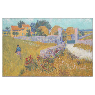 Vincent van Gogh - Bauernhof in der Provence Stoff