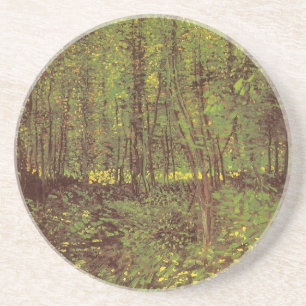 Vincent van Gogh - Bäume und Unterholz Getränkeuntersetzer