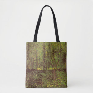Vincent van Gogh - Bäume und Unterholz Tasche