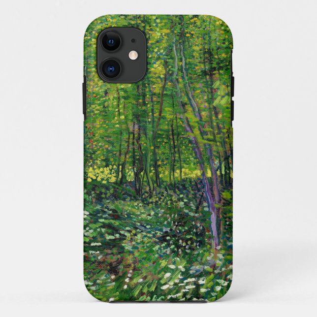 Vincent Van Gogh Bäume und Unterwuchs Case-Mate iPhone Hülle (Rückseite)