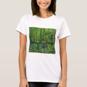 Vincent Van Gogh Bäume und Unterwuchs T-Shirt