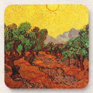 Vincent van Gogh Baumgemälde Untersetzer