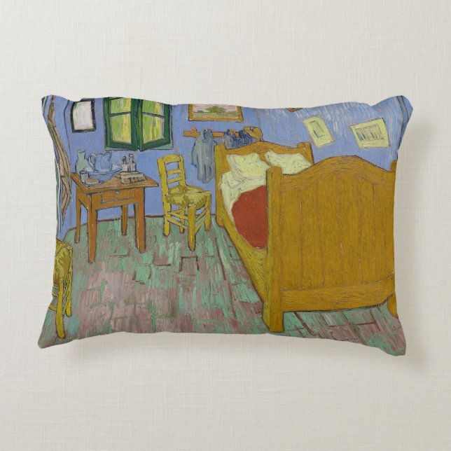 Vincent Van Gogh Bedroom Painting Dekokissen (Rückseite)