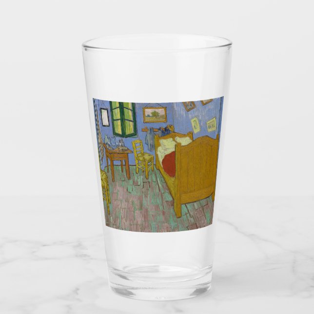 Vincent Van Gogh Bedroom Painting Glas (Vorderseite)
