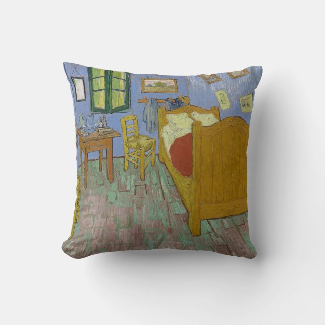 Vincent Van Gogh Bedroom Painting Kissen (Vorderseite)