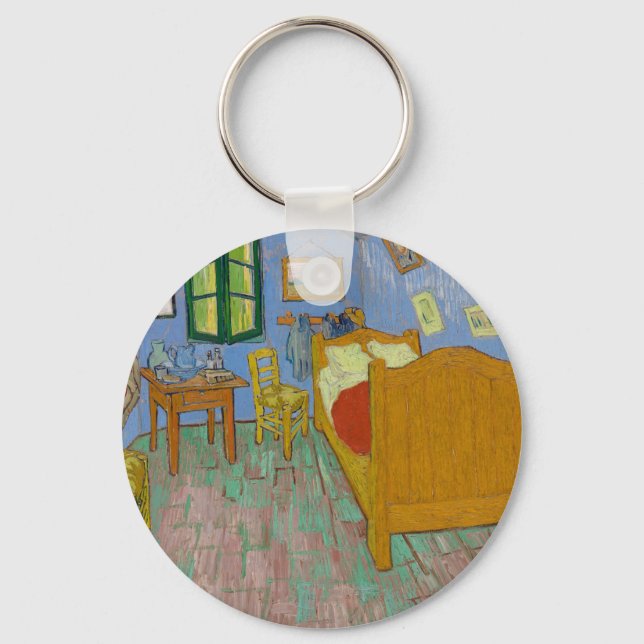 Vincent Van Gogh Bedroom Painting Schlüsselanhänger (Vorderseite)