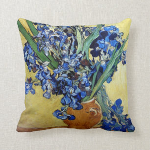 Vincent van Gogh, blaue Schwertlilien Kissen
