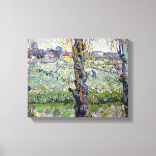 Vincent van Gogh   Blick auf den Arles, 1889 Leinwanddruck