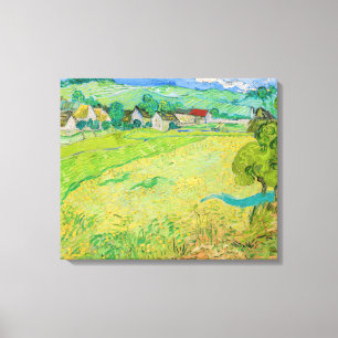 Vincent van Gogh - Blick auf Vessenots bei Auvers Leinwanddruck