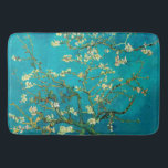 Vincent Van Gogh Blossoming Almond Tree Floral Art Badematte<br><div class="desc">Vincent Van Gogh blühende Almond Tree Vintage florale Kunstblüte Almond Tree ist ein Gemälde des niederländischen Postimpressionisten Vincent van Gogh aus dem Jahr 1890. Almond Blossoms ist eine Gruppe von mehreren Gemälden, die in den Jahren 1888 und 1890 von Vincent van Gogh in Arles und Saint-Rémy, Südfrankreich von blühenden Mandelbäumen...</div>