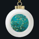 Vincent Van Gogh Blossoming Almond Tree Floral Art Keramik Kugel-Ornament<br><div class="desc">Vincent Van Gogh blühende Almond Tree Vintage florale Kunstblüte Almond Tree ist ein Gemälde des niederländischen Postimpressionisten Vincent van Gogh aus dem Jahr 1890. Almond Blossoms ist eine Gruppe von mehreren Gemälden, die in den Jahren 1888 und 1890 von Vincent van Gogh in Arles und Saint-Rémy, Südfrankreich von blühenden Mandelbäumen...</div>