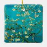 Vincent Van Gogh Blossoming Almond Tree Floral Art Keramikornament<br><div class="desc">Vincent Van Gogh blühende Almond Tree Vintage florale Kunstblüte Almond Tree ist ein Gemälde des niederländischen Postimpressionisten Vincent van Gogh aus dem Jahr 1890. Almond Blossoms ist eine Gruppe von mehreren Gemälden, die in den Jahren 1888 und 1890 von Vincent van Gogh in Arles und Saint-Rémy, Südfrankreich von blühenden Mandelbäumen...</div>