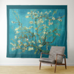 Vincent Van Gogh Blossoming Almond Tree Floral Art Wandteppich<br><div class="desc">Vincent Van Gogh blühende Almond Tree Vintage florale Kunstblüte Almond Tree ist ein Gemälde des niederländischen Postimpressionisten Vincent van Gogh aus dem Jahr 1890. Almond Blossoms ist eine Gruppe von mehreren Gemälden, die in den Jahren 1888 und 1890 von Vincent van Gogh in Arles und Saint-Remy, Südfrankreich von blühenden Mandelbäumen...</div>