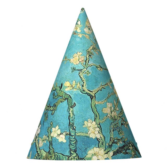 Vincent van Gogh Blossomong Almond Tree Partyhütchen (Vorderseite)