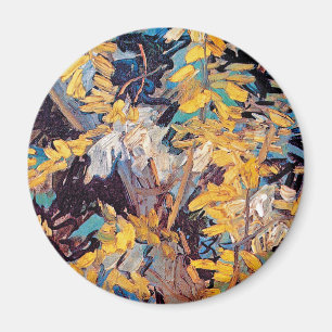 Vincent Van Gogh - blühende Akazienzweige Magnet